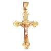 14K Two-toned Cross (CALL FOR PRICING AND AVAILABILITY)