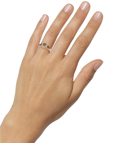 Le Vian Chocolatier® Chocolate Diamond and White Diamond