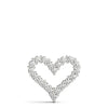 14kt Gold Diamond Heart Necklace - Dia.25ct
