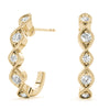 14kt Gold Diamond Earrings - D.25ct
