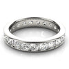 Ladies Channel Set Diamond Eternity Ring - Diamond 1ct