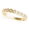 14kt Gold Stackable Ring with Diamonds