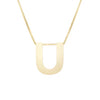 14kt Gold Initial Necklace