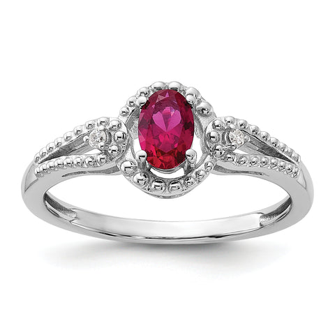 July Birthstone ring