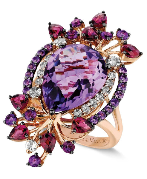 Le Vian Crazy Collection® Multi-Stone Ring in 14k Strawberry Rose Gold (8 ct. t.w.)