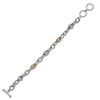 14kt Gold and Sterling Silver Bracelet