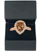 Le Vian Diamond Halo 20th Jubilee Ring (1-5/8 ct. t.w.) in 14k Rose and White Gold