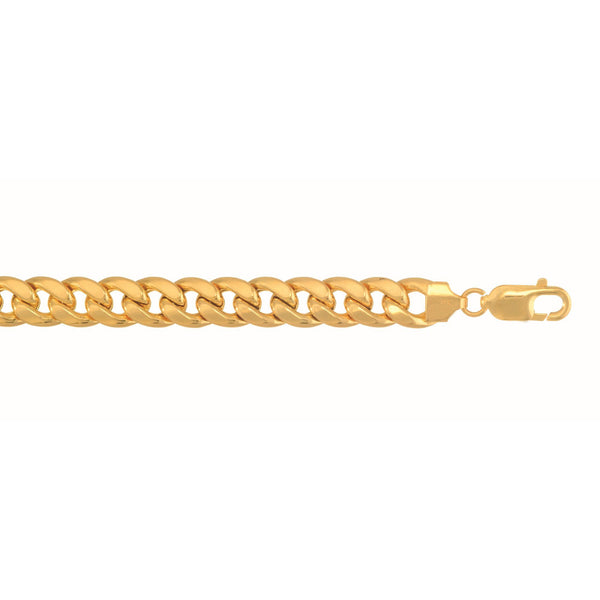 10k Yellow Gold 7.8mm 8.5 inches Lite Miami Cuban Link Bracelet