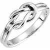 Sterling Silver Knot Ring