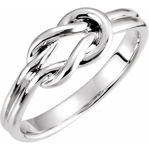 Sterling Silver Knot Ring
