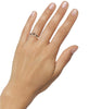 Le Vian Chocolatier® Chocolate Diamond and White Diamond Halo Ring (3/4 ct. t.w.) in 14k Rose Gold