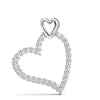 14kt Gold Diamond Heart Necklace - Dia.50ct