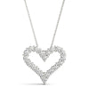 14kt Gold Diamond Heart Necklace - Dia.25ct