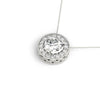 14kt Gold Diamond Halo Pendant - Dia.65ct