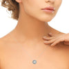 14kt Gold Diamond Halo Pendant - Dia.65ct