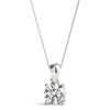 14kt Gold Diamond Solitaire Necklace - Dia.35ct
