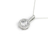 14kt Gold Diamond 'Halo' Necklace - Dia.40ct