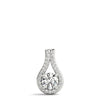 14kt Godl Diamond Solitaire Necklace - Dia.40ct