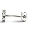 14kt Gold Diamond Cluster Earrings - D.20ct