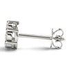 14kt Gold Diamond Cluster Earrings - D.50ct