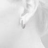 14kt Gold Diamond Earrings - D.50ct
