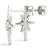 14kt Gold Diamond Earrings - D.65ct