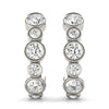 14kt Gold Diamond Earrings - D.65ct