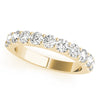 14kt Gold Diamond Wedding Band - Prong Set - Diamond 1.65ct