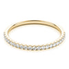 14kt Gold Stackable Ring with Diamonds