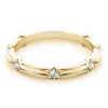 14kt Gold Stackable Ring with Diamonds