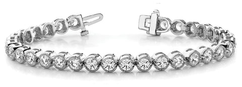14kt Gold Diamond Tennis Bracelet - Dia. 2.00ct