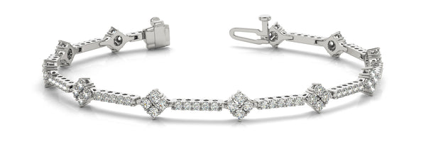 14kt Gold Diamond Tennis Bracelet - DIa. 1.35ct