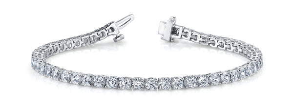 4 carat Diamond Tennis Bracelet Natural Diamond White Gold – Shiree Odiz