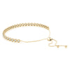 14kt Gold Diamond Bolo Bracelet - Dia.1ct