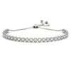 14kt Gold Diamond Bolo Bracelet - Dia.1ct