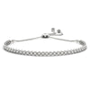 14kt Gold Diamond Bolo Adjustable Bracelet - Dia .62ct