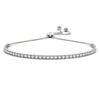 14kt Gold DIamond Bolo Adjustable Bracelet - Dia .75ct