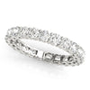 Ladies Common Prong Diamond Eternity Ring with Airline - Dia. 3ct
