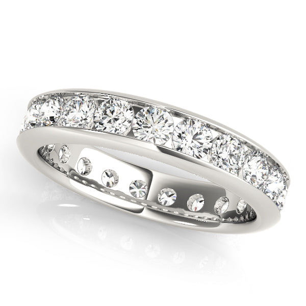 Ladies Channel Set Diamond Eteernity Ring - Diamond 1.50ct