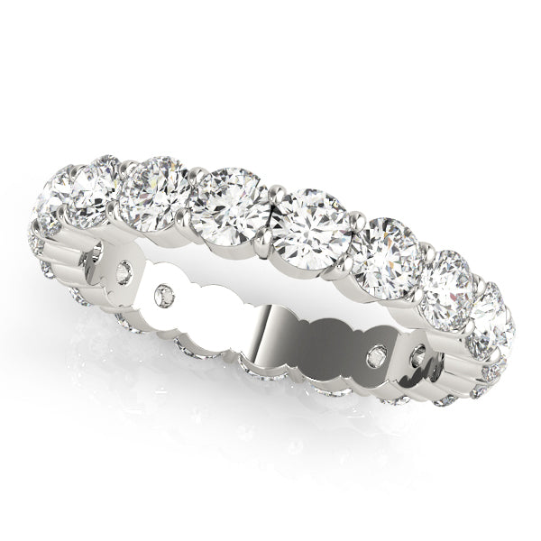 Ladies Common Prong Diamond Eternity Ring - Dia. 87ct