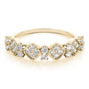 14kt Gold Stackable Ring with Diamonds