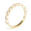 14kt Gold Stackable Ring with Diamonds