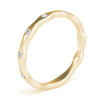 14kt Gold Stackable Ring with Diamonds