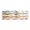 14kt Gold Stackable Ring with Diamonds