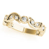 14kt Gold Stackable Ring with Diamonds