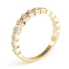 14kt Gold Stackable Ring with Diamonds