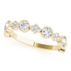 14kt Gold Stackable Ring with Diamonds