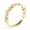 14kt Gold Stackable Ring with Diamonds