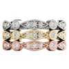 14kt Gold Diamond Stackable Ring