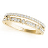 14kt Gold Stackable Ring with Diamonds